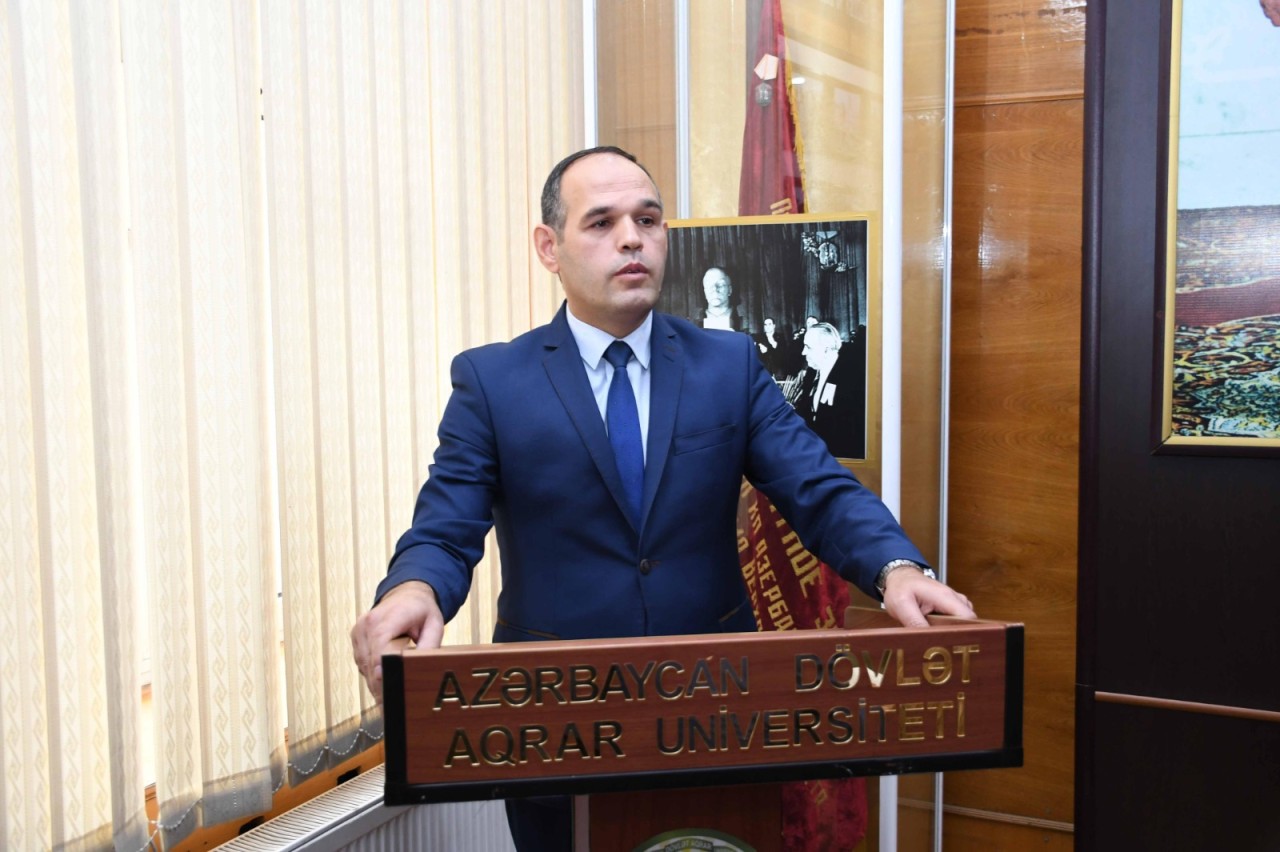 ADAU-da İlham Əliyevin ABŞ-yə işgüzar səfərinə həsr olunmuş tədbir keçirildi - FOTOLAR